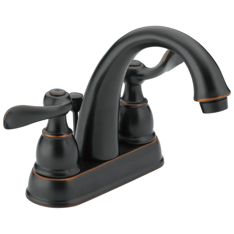 Delta Faucet B2596LF-OB Windemere Two Handle Centerset Bathroom Faucet