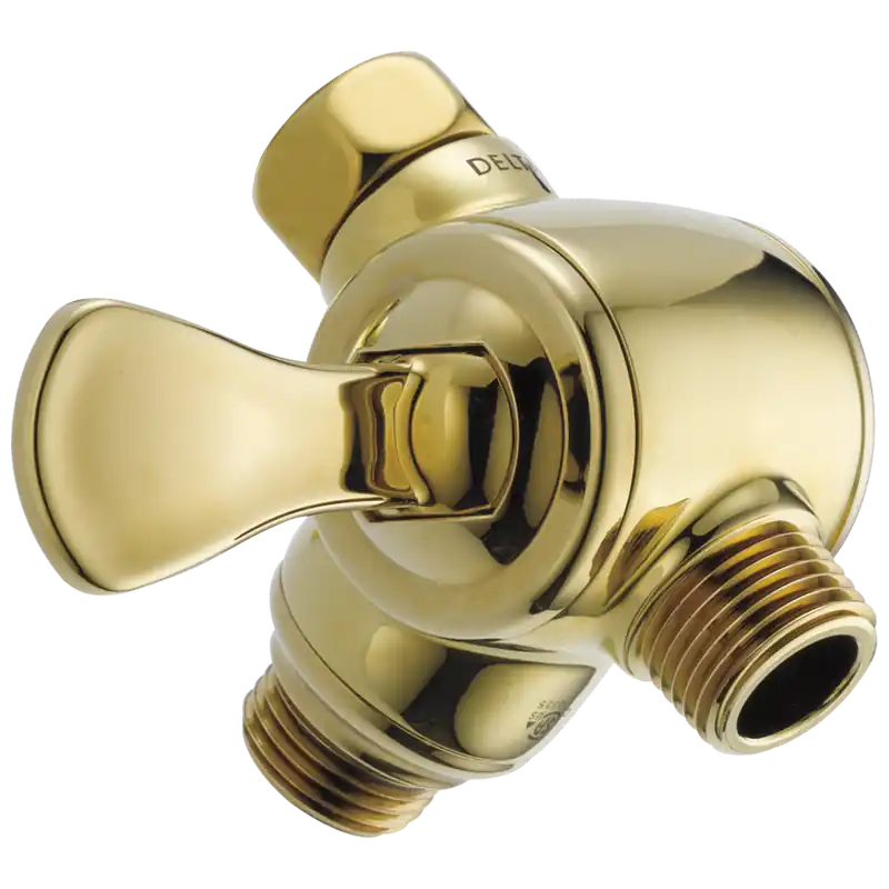 Delta Faucet U4929-PB-PK Universal Showering 3-Way Shower Arm Diverter for Hand Shower