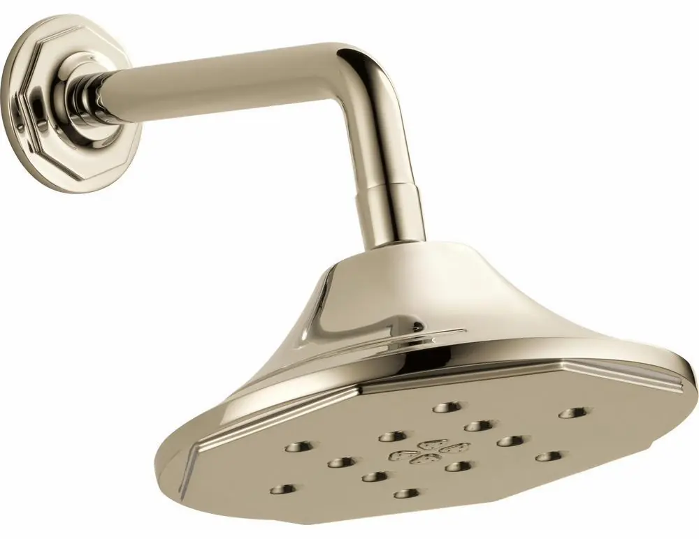 Delta Faucet RP78580PN Rook 7 inches Shower Arm and Flange