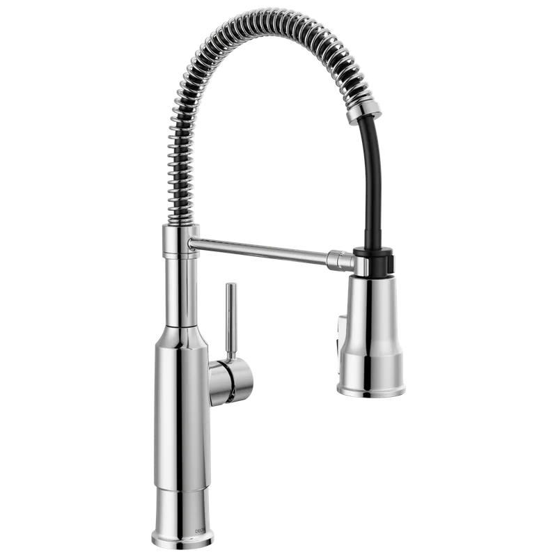 Delta Faucet 18804Z-SP-DST Theodora Single-Handle Pull-Down Spring Kitchen Faucet