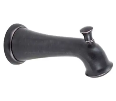 Delta Faucet RP52153RB Carlisle Plastic Diverter Tub Spout with Diverter, Venetian Bronze