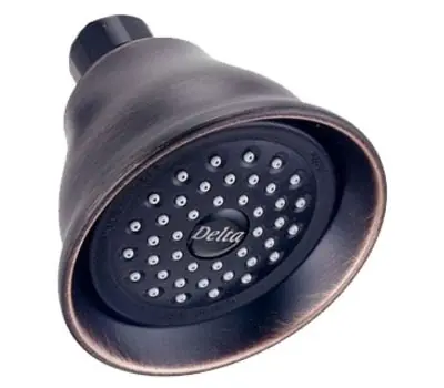 Delta Faucet RP41589RB Fundamentals 1.75 GPM Single-Function Showerhead Venetian Bronze