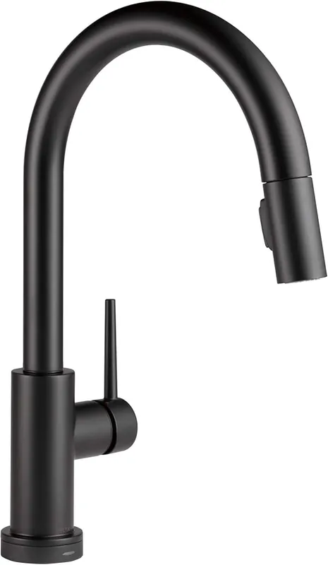 Delta Faucet 9159TV-BL-DST Trinsic Touch2O Single-Handle Pull-Down Sprayer Kitchen Faucet