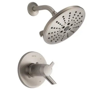 Delta Faucet T17T261-SSH2O Compel TempAssure 1.75 GPM 2-Handle Shower Trim