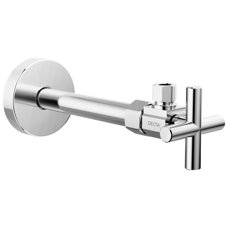 Delta Faucet DT022201-BL Angled Supply Stop Valve 1/2 inch x 3/8 inch