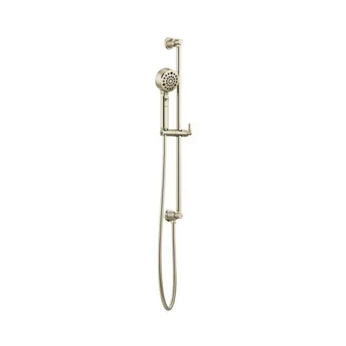 Delta Faucet 88776-PN Invari Multi-Function Hand Shower with Slidebar 1.75 GPM