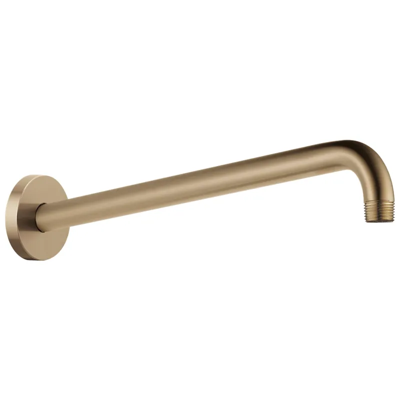 Delta Faucet RP71648GL Brizo 16 Inch Linear Round Wall Mount Shower Arm And Flange