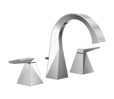 Delta Faucet 35546-MPU-DST Trillian 1.2 GPM 2-Handle Widespread Bathroom Faucet