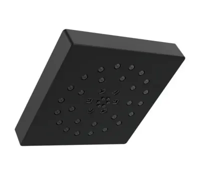 Delta Faucet 52484-BL H2Okinetic 1.75 GPM 4-Function Square Raincan Shower Head