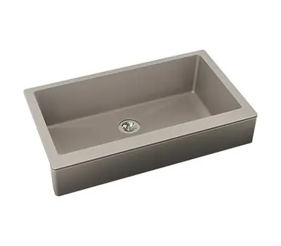 Elkay ELXUFP3620SM0 Quartz Luxe Farmhouse Sink