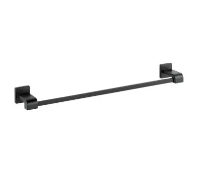 Delta Faucet 77524-BL Ara 24 in. Brass Rectangle Towel Bar Matte Black