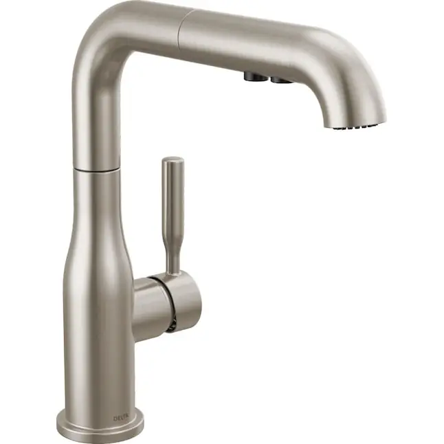 Delta Faucet 16943-SS-DST Almari Power Kitchen Faucet with Pull-Out Sprayer