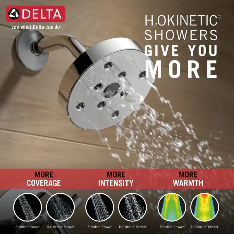 Delta T17459 Monitor 17 Series H2Okinetic Tub & Shower Trim