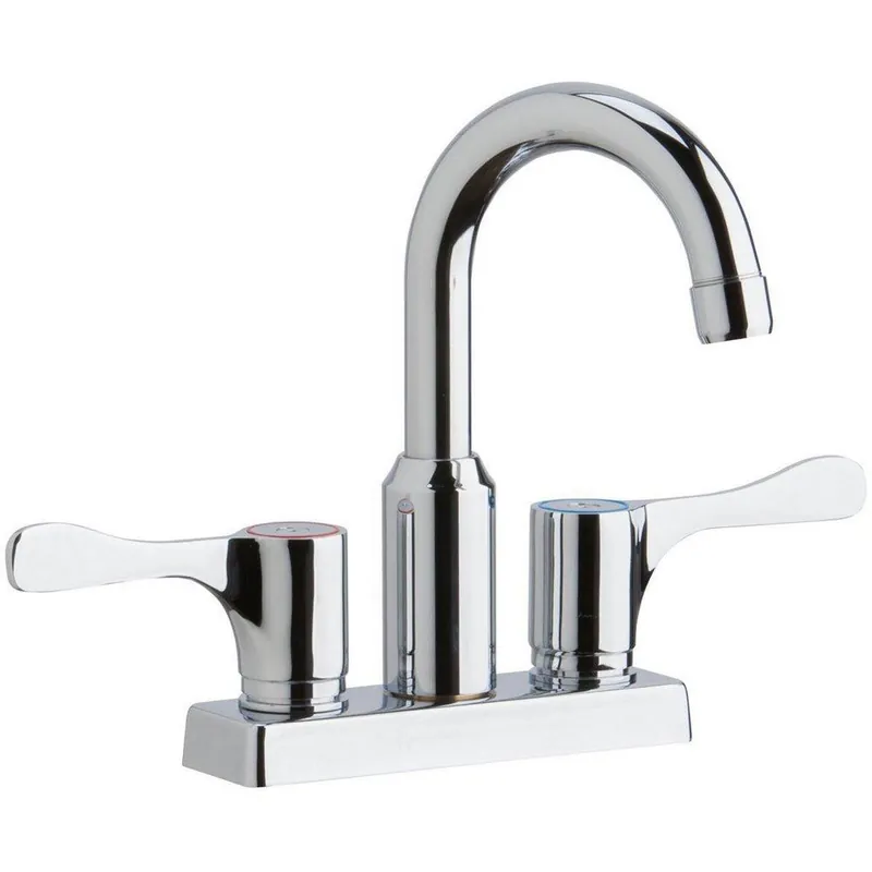 Elkay LKD24898BHC Ecast® Two Handle Bar Faucet in Polished Chrome