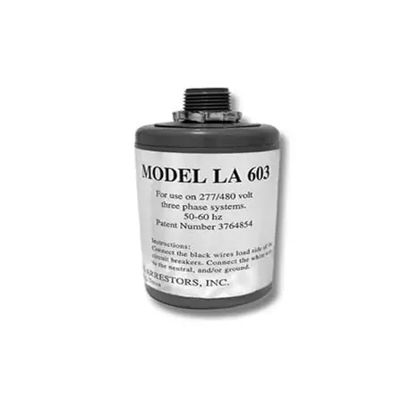 Delta LA603 Lightning Arrestor Delta 600 Series Silicon Oxide Varistor PVC 600 Volts 100000 Ampere