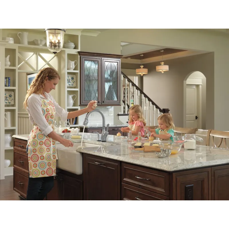 Delta 9178T-AR-DST Single Handle Pull-Down Kitchen Faucet With Touch2O and ShieldSpray Technologies