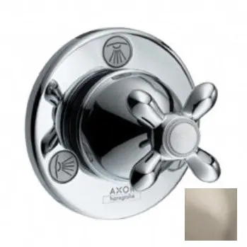 Hansgrohe 16835821 Trim 16835821 BN Axor Trio Diverter W/Cross Handle