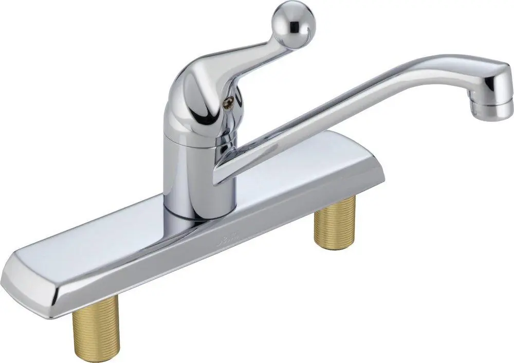 Delta Faucet 120LF Classic Single Handle Kitchen Faucet in Chrome