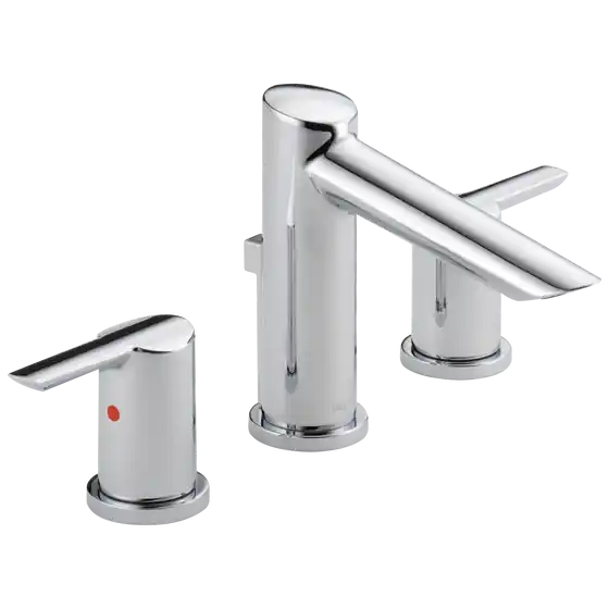 Delta 3561-MPU-DST Compel Widespread Bath Faucet W/ Metal P Op-Up Chrome