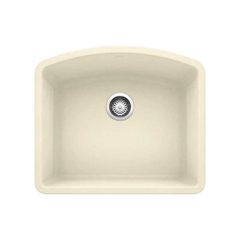 Blanco 440176 Diamond 24 x 20-13/16 in. No Hole Composite Single Bowl Undermount Kitchen Sink