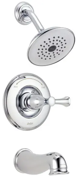 Delta Faucet 14440-LHP Tub and Shower Trim Kit Chrome Plated