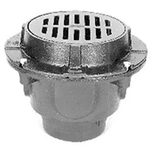 Zurn ZN511-4NL-P-TC-Y Heavy-Duty Floor Drain 4 in Neo-Loc