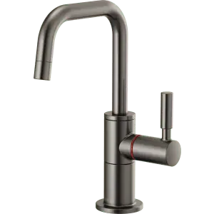 Delta faucet 61365LF-H-SL Brizo solna: instant hot faucet with square spout