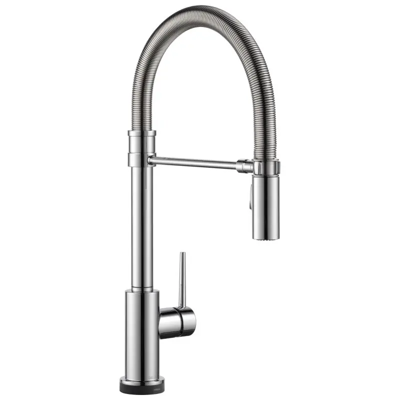 Delta 9659T-DST Single-Handle Pull-Down Spring Spout Kitchen Faucet with Touch2O Technology