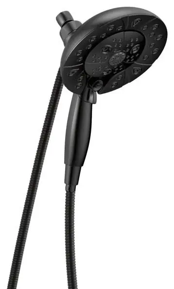 Delta Faucet 58480-BL-PK In2Ition Multi Function Hand Shower in Matte Black