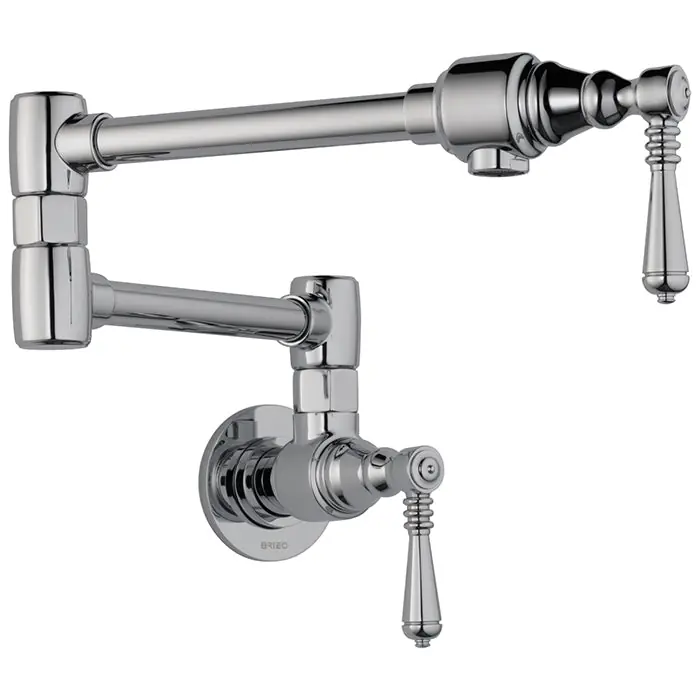 Delta Faucet 62810LF-PC Brizo Traditional: Classic Wall Mount Pot Filler