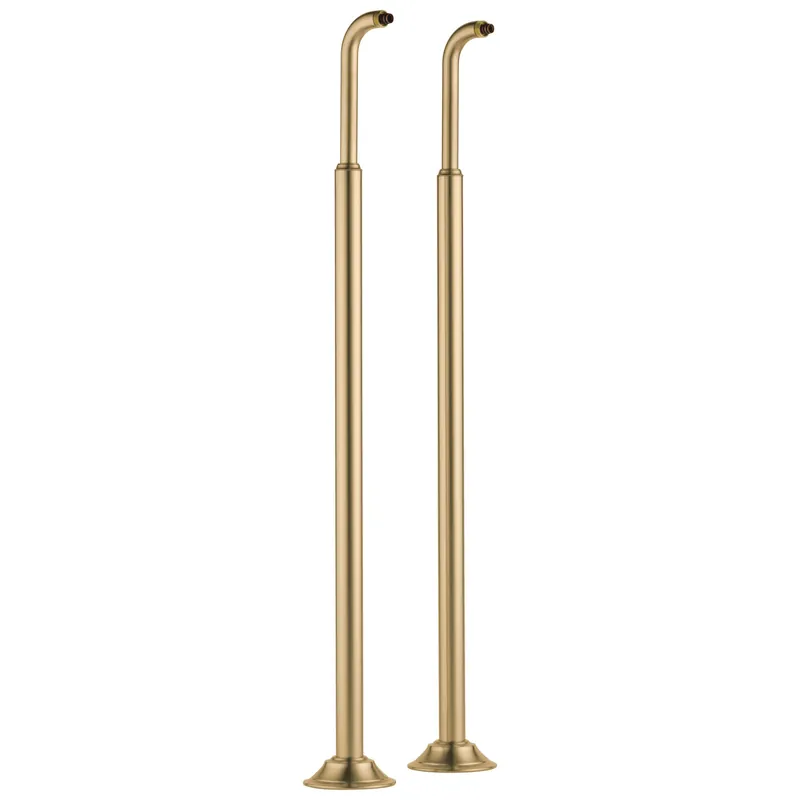 Delta RP73766GL Brizo Brizo Traditional: Floor Mount Tub Filler Risers