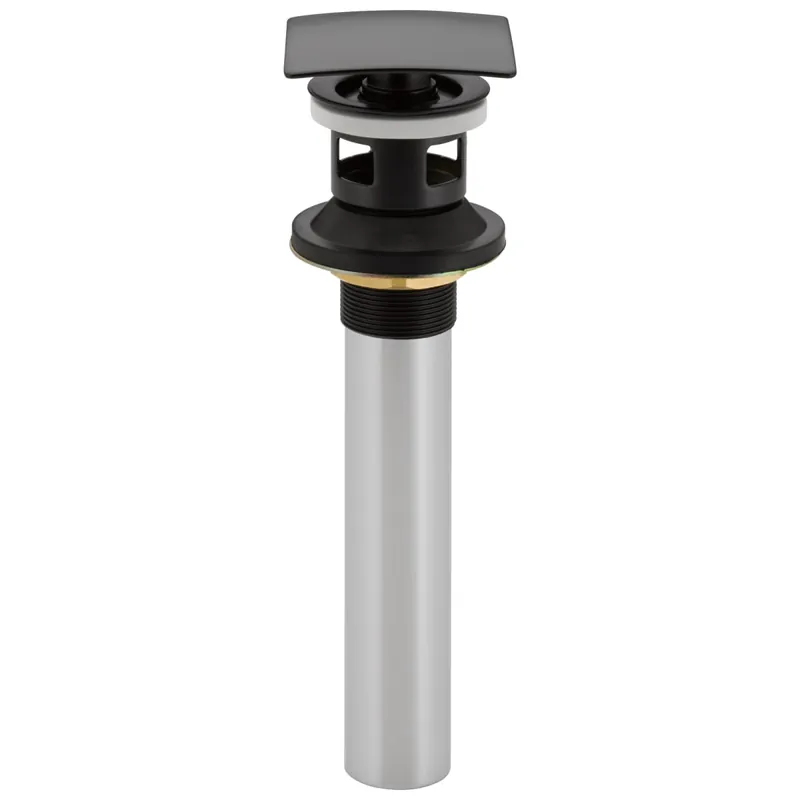 Delta 72175-BL Square Push Pop-Up with Overflow