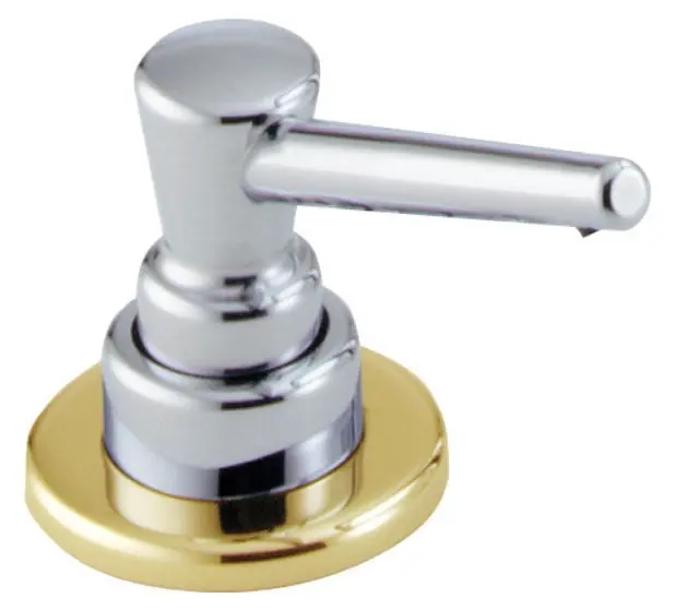 Delta Faucet RP1001-CB Soap and Lotion Dispenser Chrome Polished Brass Deck Mount Replacement RP30395