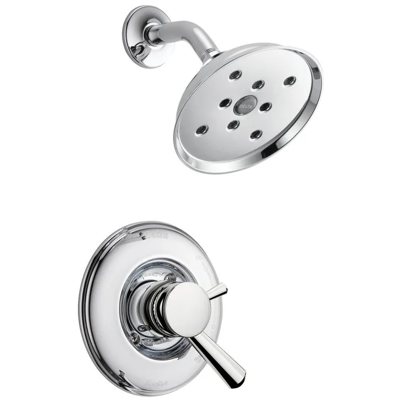 Delta Faucet T17293 Linden Single Handle Multi Function Shower Faucet in Chrome Trim Only