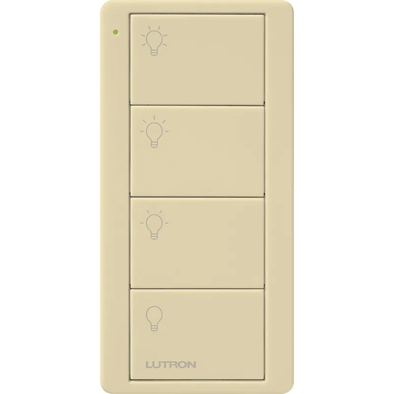 Lutron PJ2-4B-GIV-L31 Pico Wireless Control 4-Button Remote Scene Control IV