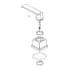 Delta RP63355 Vero Metal Lever Handle Kit - Hot - Roman Tub In Chrome