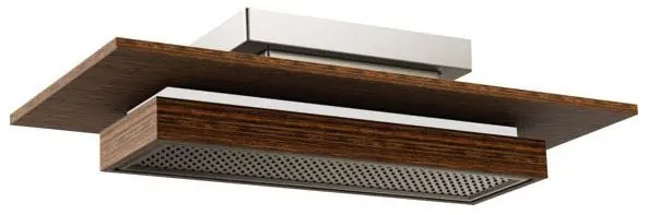 Delta 81422-NKTK-2.5 Brizo Frank Lloyd Wright 21 Single-Function Raincan Shower Head with Integrated Lighting