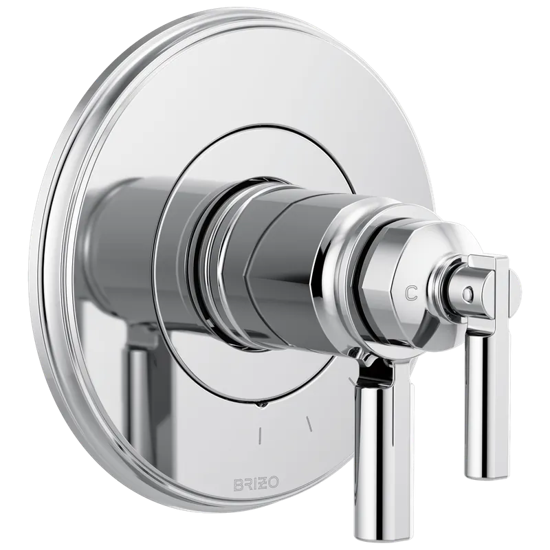 Delta T60076-PC Brizo Invari: Tempassure Thermostatic Valve Only Trim