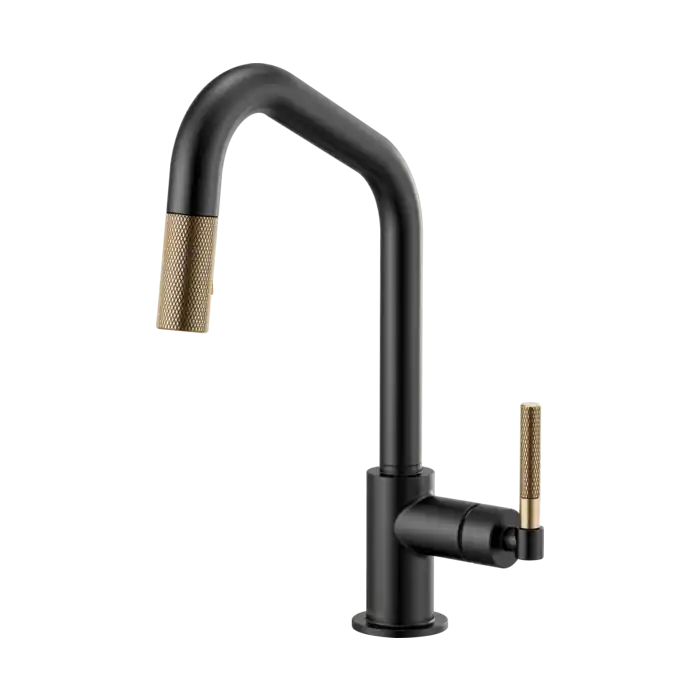 Delta 63063LF-BLGL Brizo Litze Pull-Down Faucet with Angled Spout