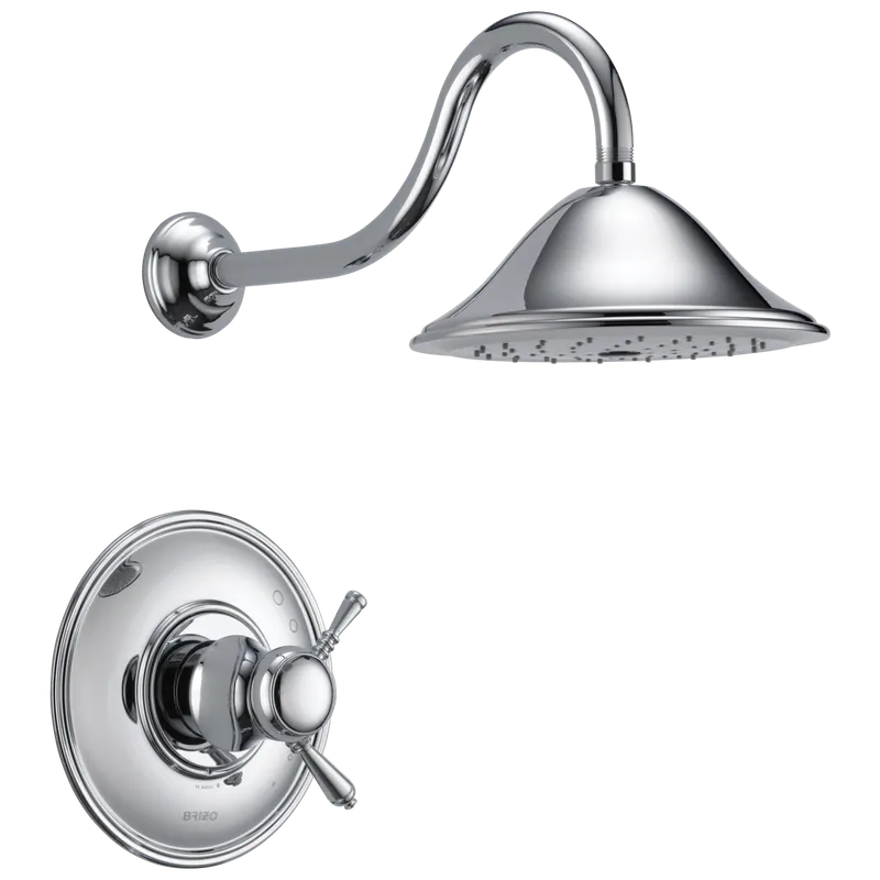 Delta T60210-PC-2.5 Brizo Tresa: TempAssure Thermostatic Shower Only Trim