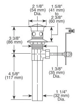 Delta Faucet RP26533-OB Bathroom Sink Drain Assembly - Pop-Up (2-1/8 Drain Top Diameter) - RP26533-OB