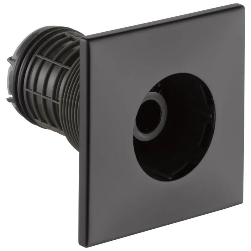 Delta T50210-BL HydraChoice Square Body Spray Trim in Matte Black