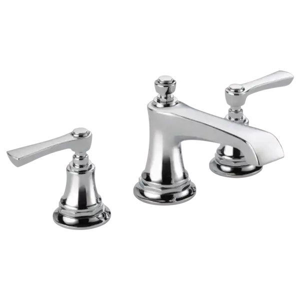 Delta 65360LF-PCLHP Rook Widespread Lavatory Faucet - Less Handles 1.5 GPM