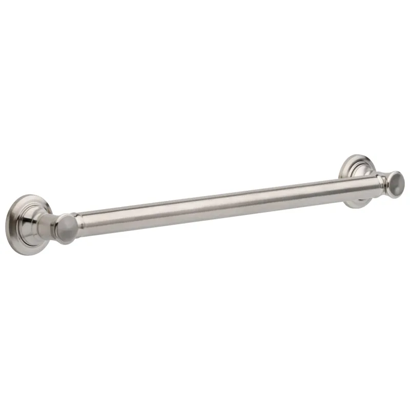 Delta 41624-SS BathSafety: 24 Traditional Decorative ADA Grab Bar in Stainless
