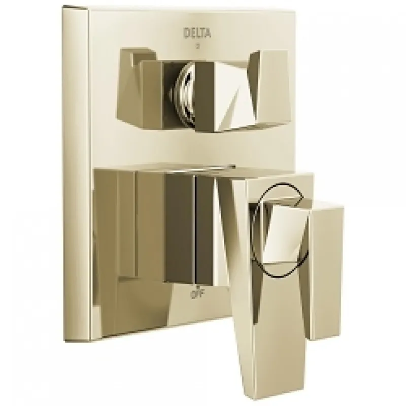 Delta T27843-PN-PR Two-Handle Monitor 17 Series Valve Trim with 3-Setting