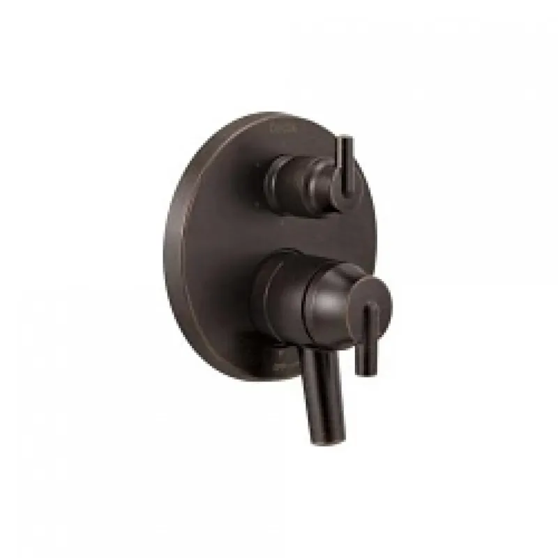 DELTA T27956-SS Dorval Traditional 2-Handle Monitor 17 Series Valve Trim with 6