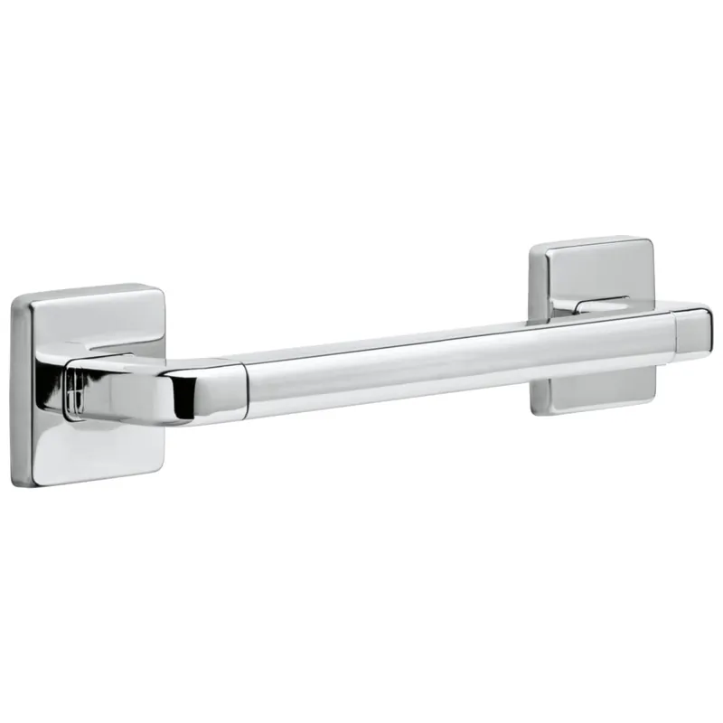 Delta 41912 BathSafety: 12 Angular Modern Decorative ADA Grab Bar in Chrome