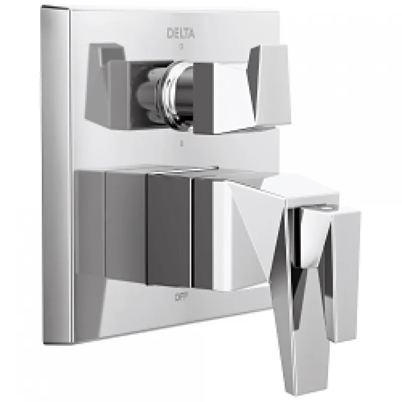 Delta T27T943-PR Trillian Two-Handle Monitor 17T Series Valve Trim with 6-Setting