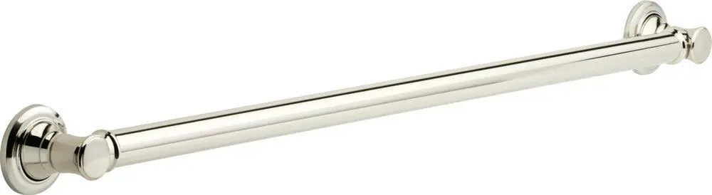 Delta Faucet 41636-PN Traditional 36 in. Grab Bar in Polished Nickel