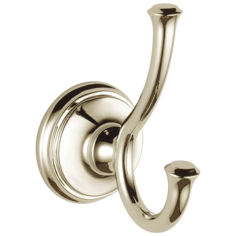 Delta 79735-PN Cassidy™: Double Robe Hook